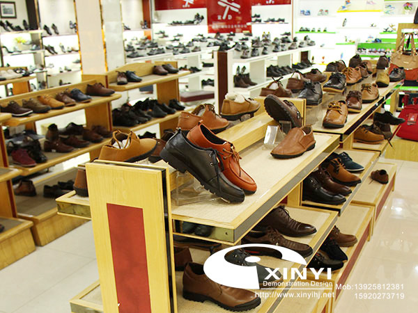 休闲鞋中岛架销售