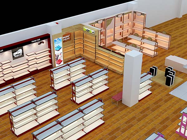 宝成广场鞋区效果图