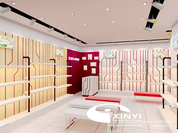 女装鞋专用柜定做