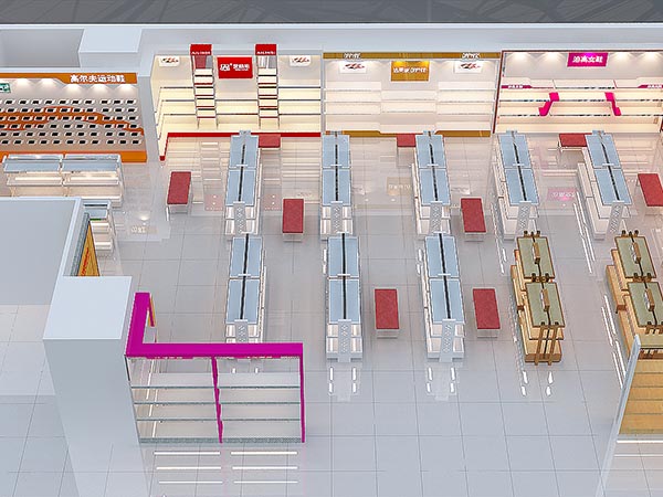 冠鹏鞋业赤坎店效果图