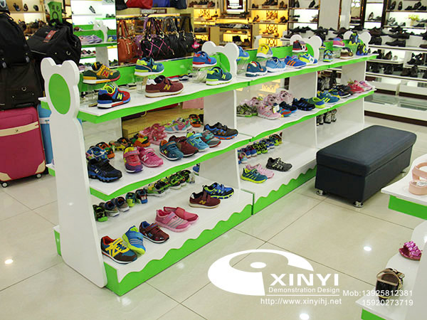童装鞋专用中岛架